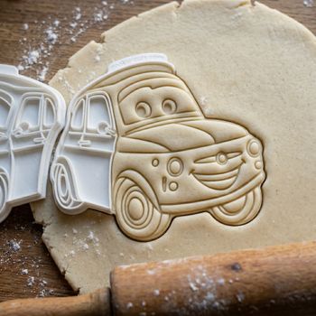 Emporte-pièce Voiture style Luigi Cars - Découpoir Biscuit, Sablé, Pâte à sucre