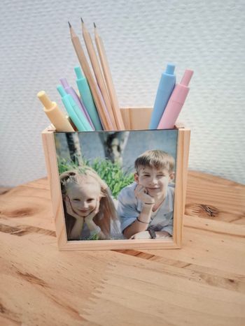 Pot à crayon stylos personnalisé