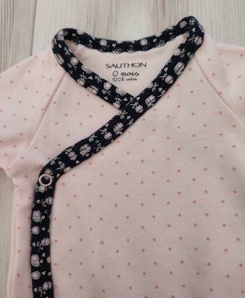 Body Sauthon taille naissance neuf