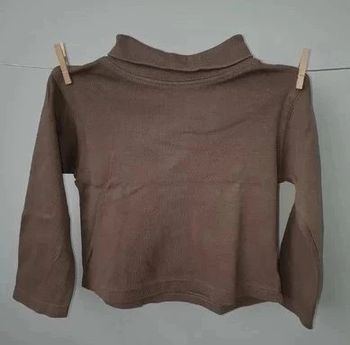 Tee-Shirt Col Roulé T.3 ans Defi mode