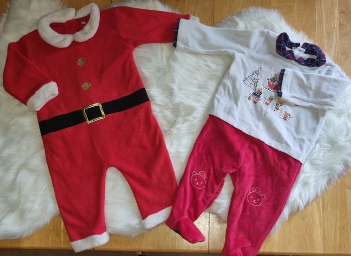 Lot 2 pyjama Noël