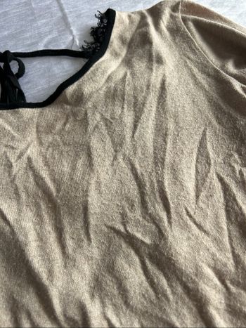 Pull fin beige