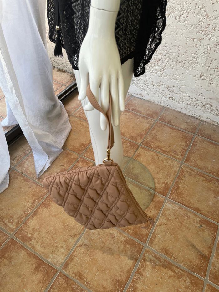 Sac matelassés de couleur rose - photo numéro 4