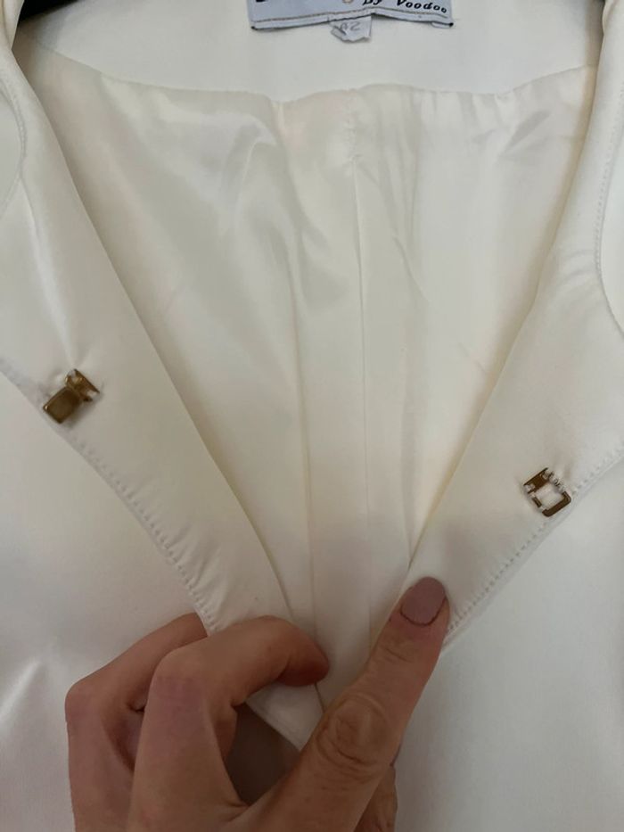 Blazer blanc cassé - photo numéro 5