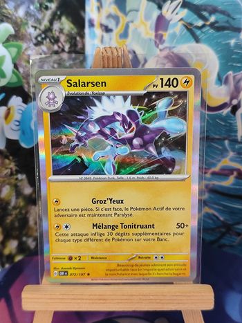 Salarsen holo rare 72/197 flammes obsidiennes
