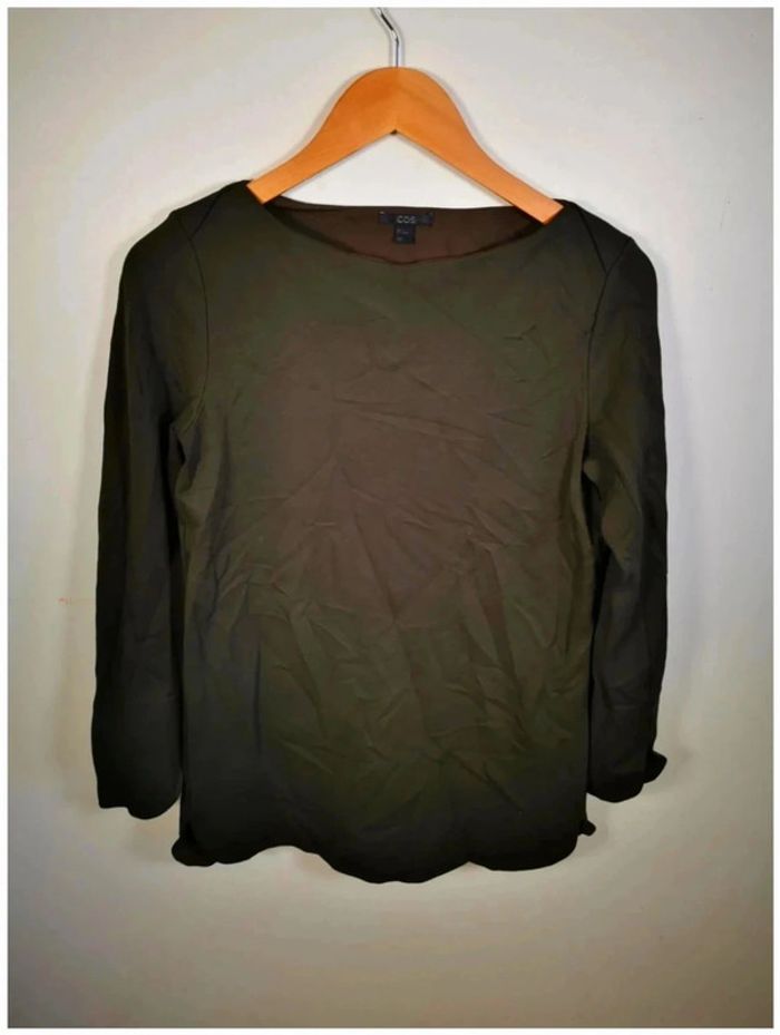 C33 blouse verte Cos S