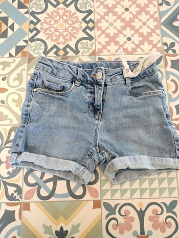 Short en jean fille 8 ans