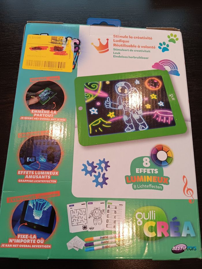 Magic pad tablette lumineuse gulli crea - photo numéro 2