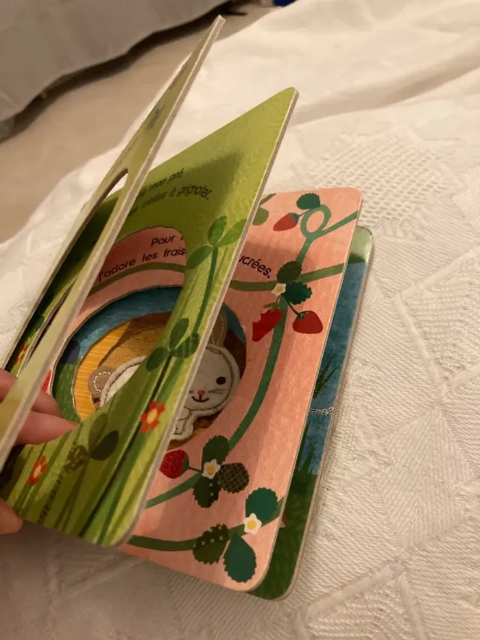 livre lapin marionnette - photo numéro 2