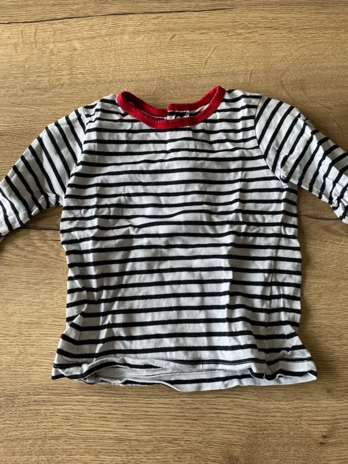 T-shirt manches longues - 12 mois