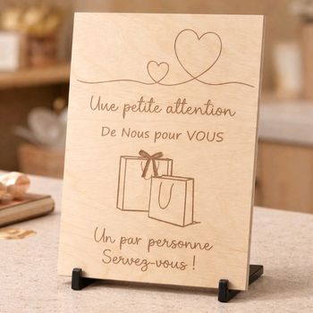 Panneau petite attention 