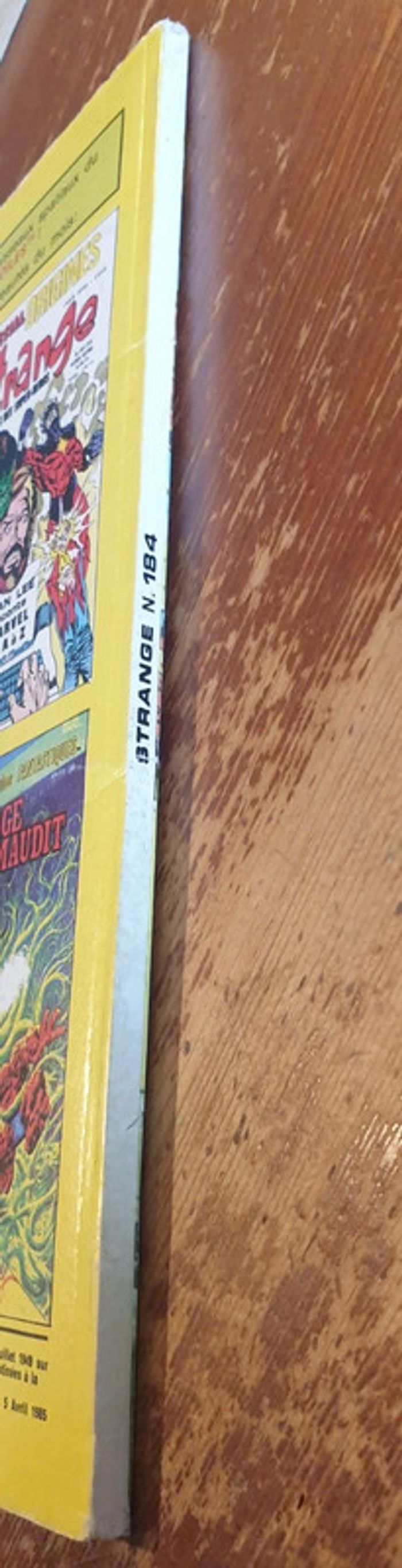 Comics Strange Marvel - Le journal de spider man - 184 avril 1985 - LUG - photo numéro 3