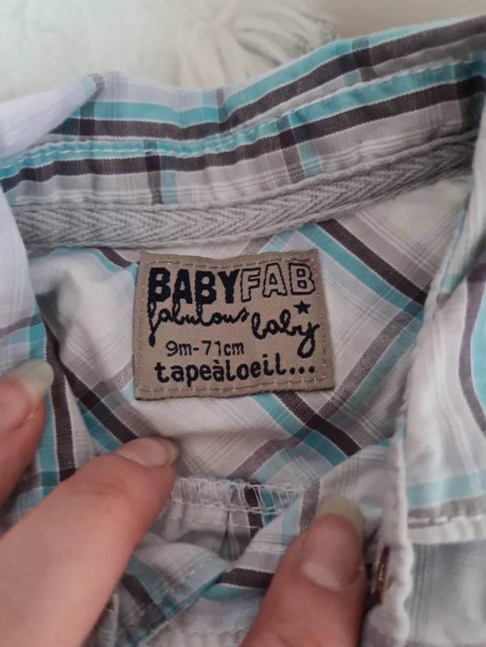 Chemise tape à l'œil 6 mois - photo numéro 2