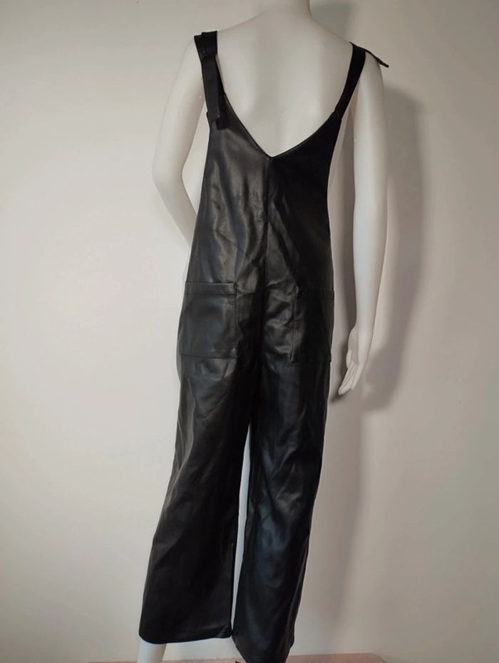 Salopette ou combinaison en similicuir interieur doux Zara taille m - photo numéro 5