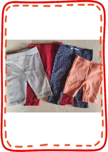 Lot de 4 legging