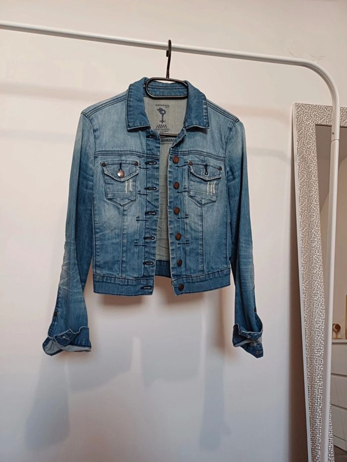 Veste en jean courte - photo numéro 3
