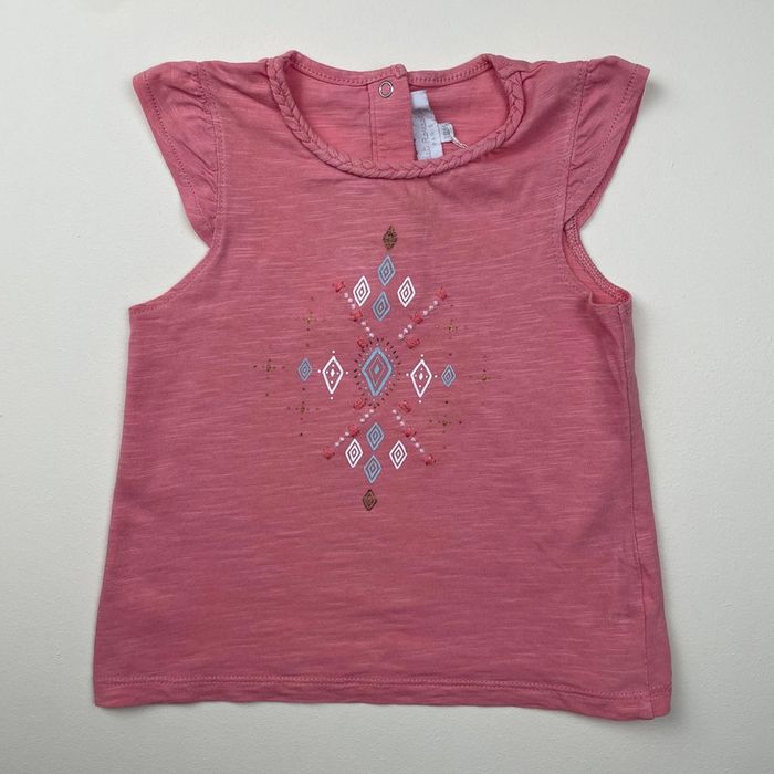TEE shirt débardeur fille cadet Rousselle 18 mois