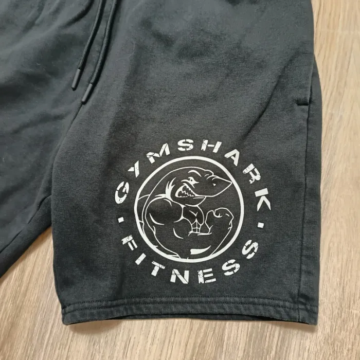 Short gymshark homme S noir coton - photo numéro 2