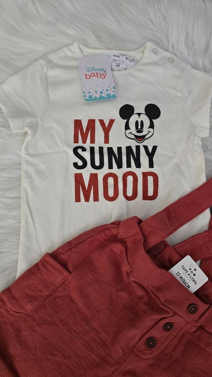 NEUFS (NON PORTÉS)🏷🏷 💙😍🤩 superbe ensemble 23/24mois Garçon 🤩😍💙 - photo numéro 4