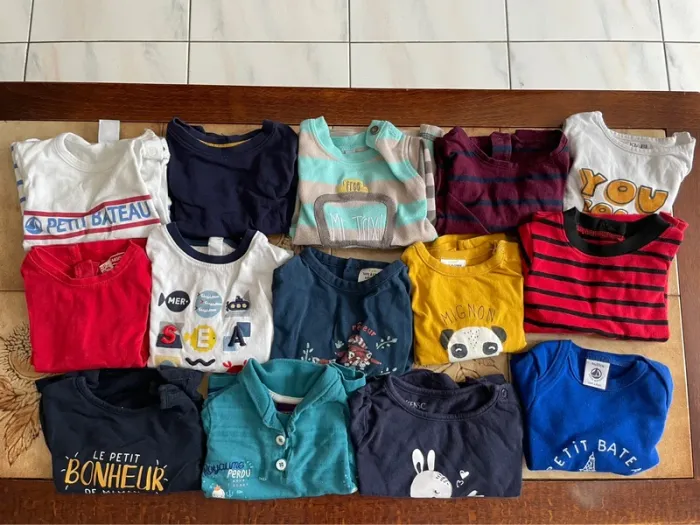 Lot de vêtements garçon 6 mois - photo numéro 3
