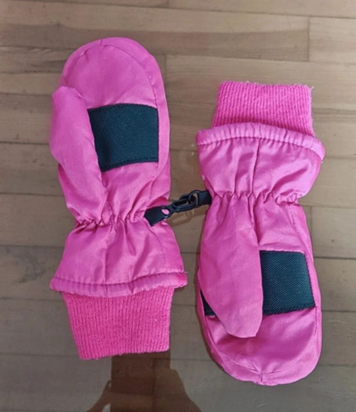 Gants / Moufles fille Rose