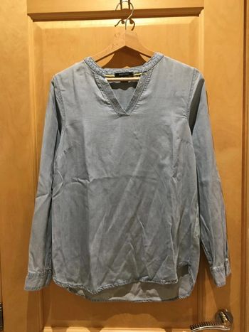 Blouse esmara effet denim