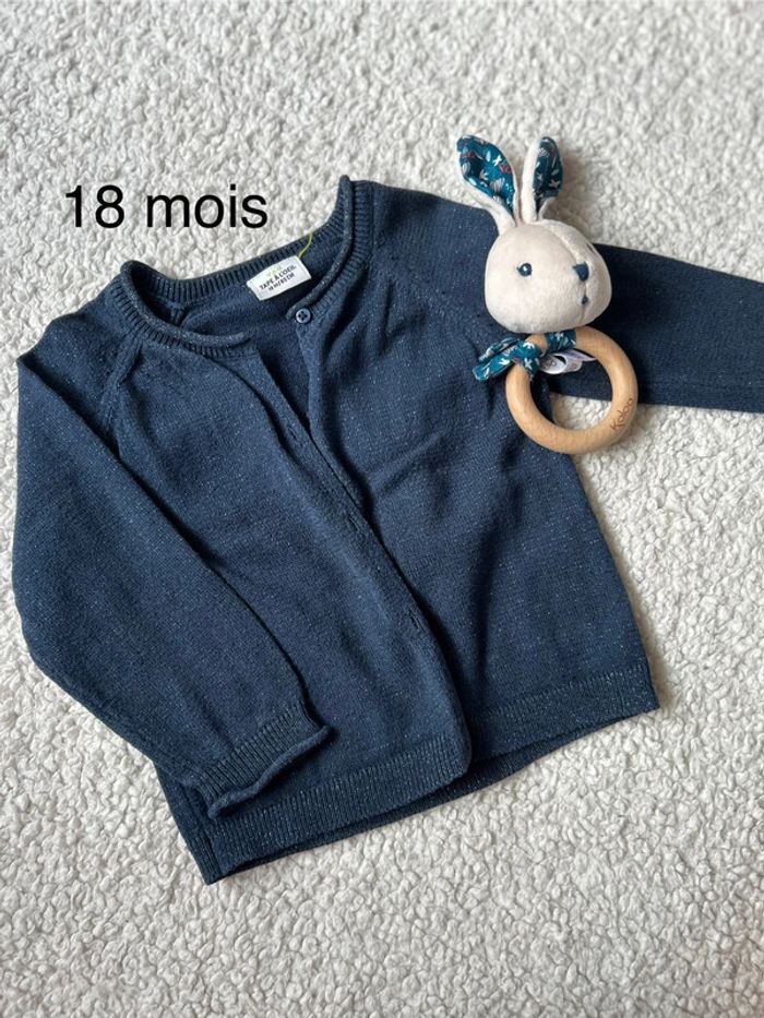 Gilet fille 18 mois