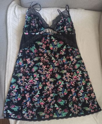 Nuisette Etam fleurie 