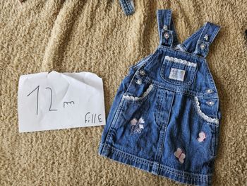 Robes jeans dentelle 