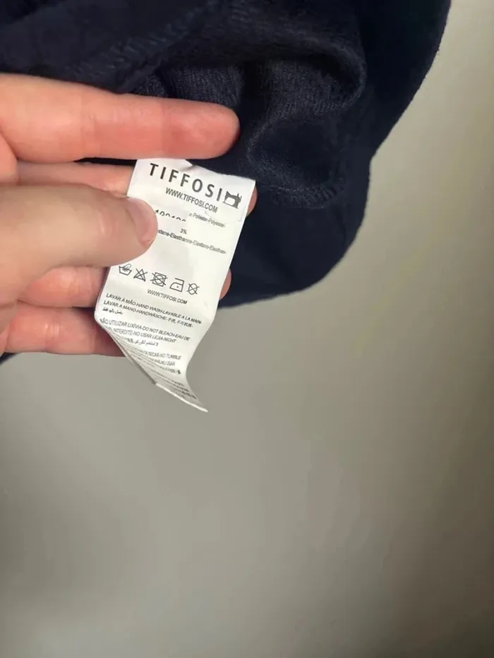 Robe tiffosi taille 11-12 ans 152 cm neuve bleu marine - photo numéro 5
