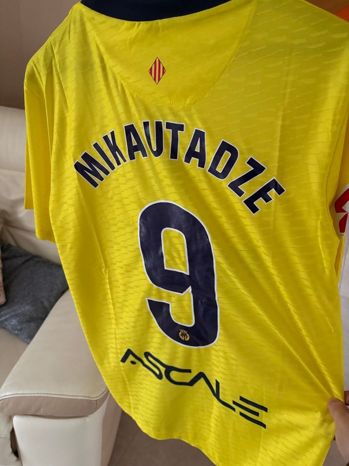 Maillot Villareal Mikautadze - photo numéro 5