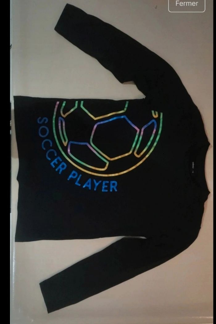 T-shirt manches longues  12 ans