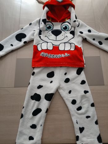 Pyjama hiver garçon Pat patrouille 