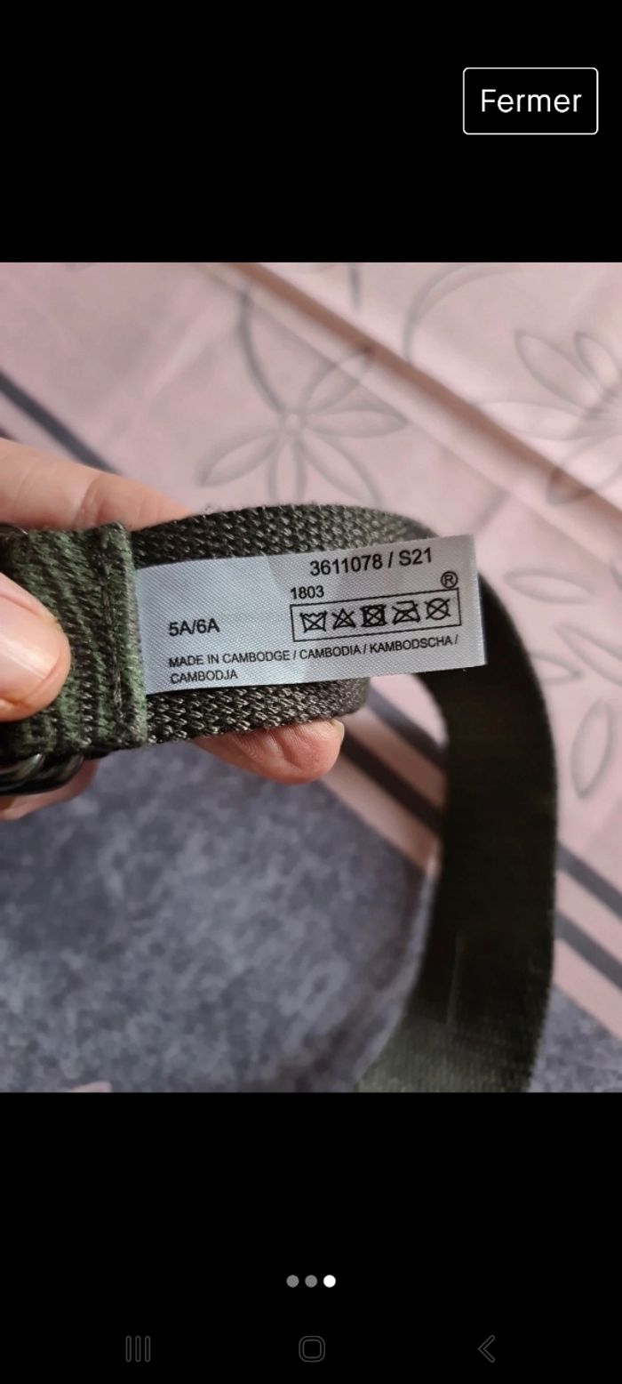 Ceinture taille 5/6 ans - photo numéro 3