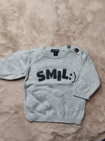 Pull bébé smile