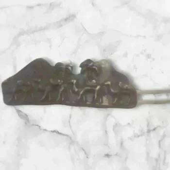Barrette vintage dromadaire