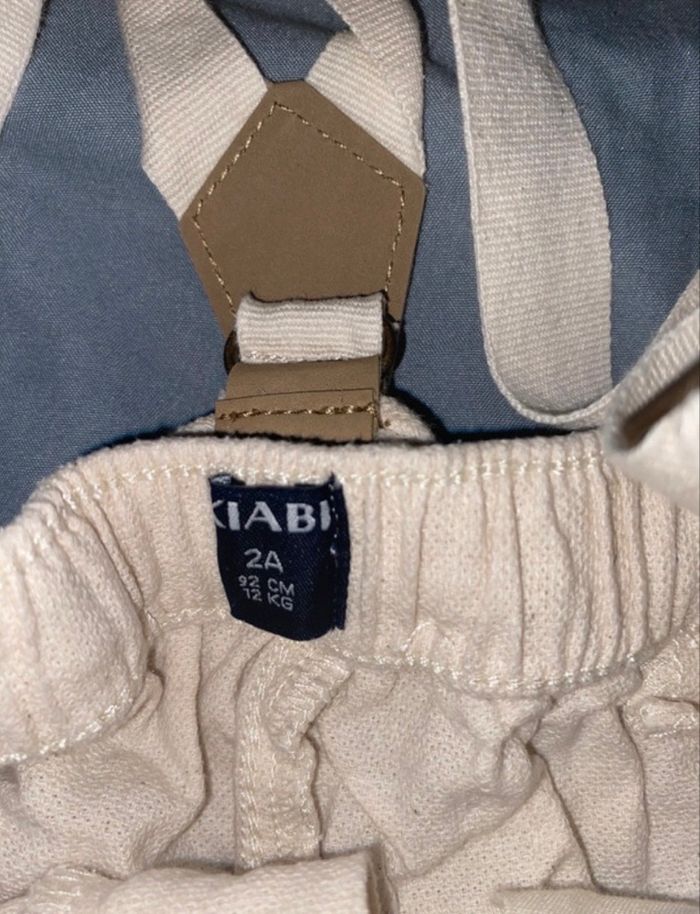 Ensemble salopette / chemise vintage enfant - photo numéro 6