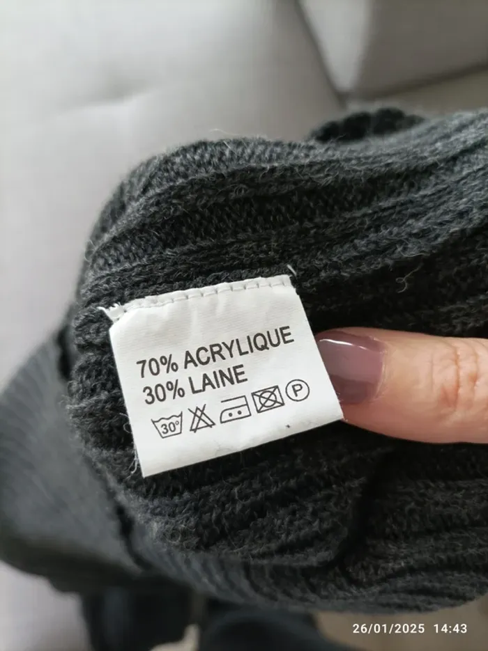 Pull chaussette taille L vintage - photo numéro 3