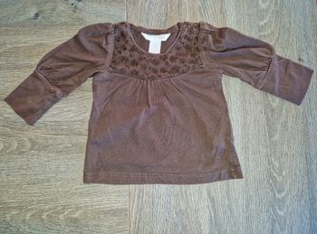 Tee-shirt manches longues 2 - 4 mois