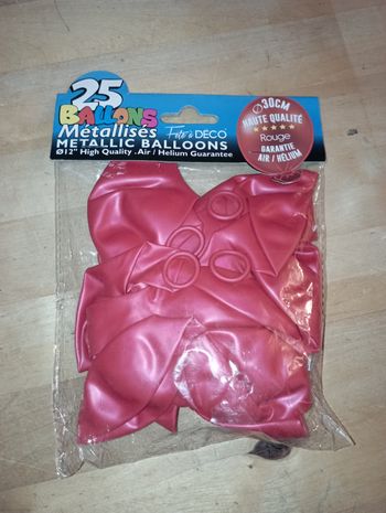 Lots de 25 ballons 