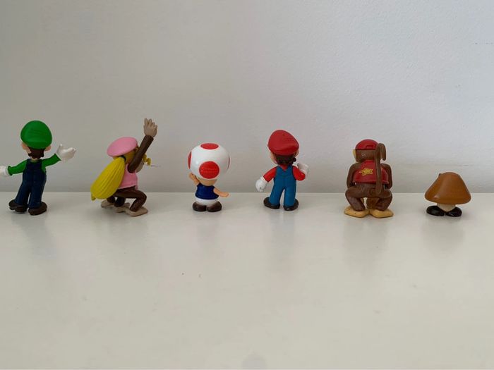 Lot de 6 figurines Mario - photo numéro 2