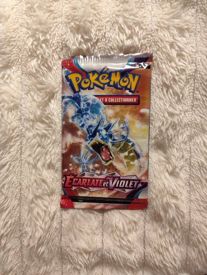 Artset lot boosters EV Écarlate et violet neuf scellés sortis de display scellées pokémon - photo numéro 5