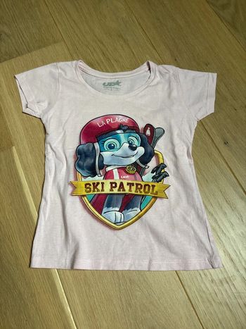 T shirt 6 ans la plagne