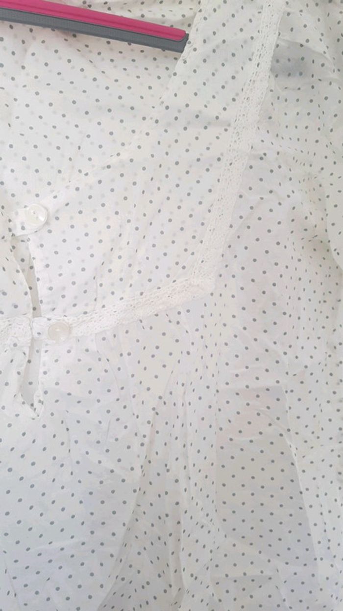Blouse à pois - photo numéro 2