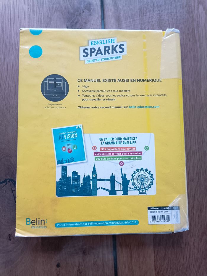 English sparks 2nde Belin - photo numéro 2