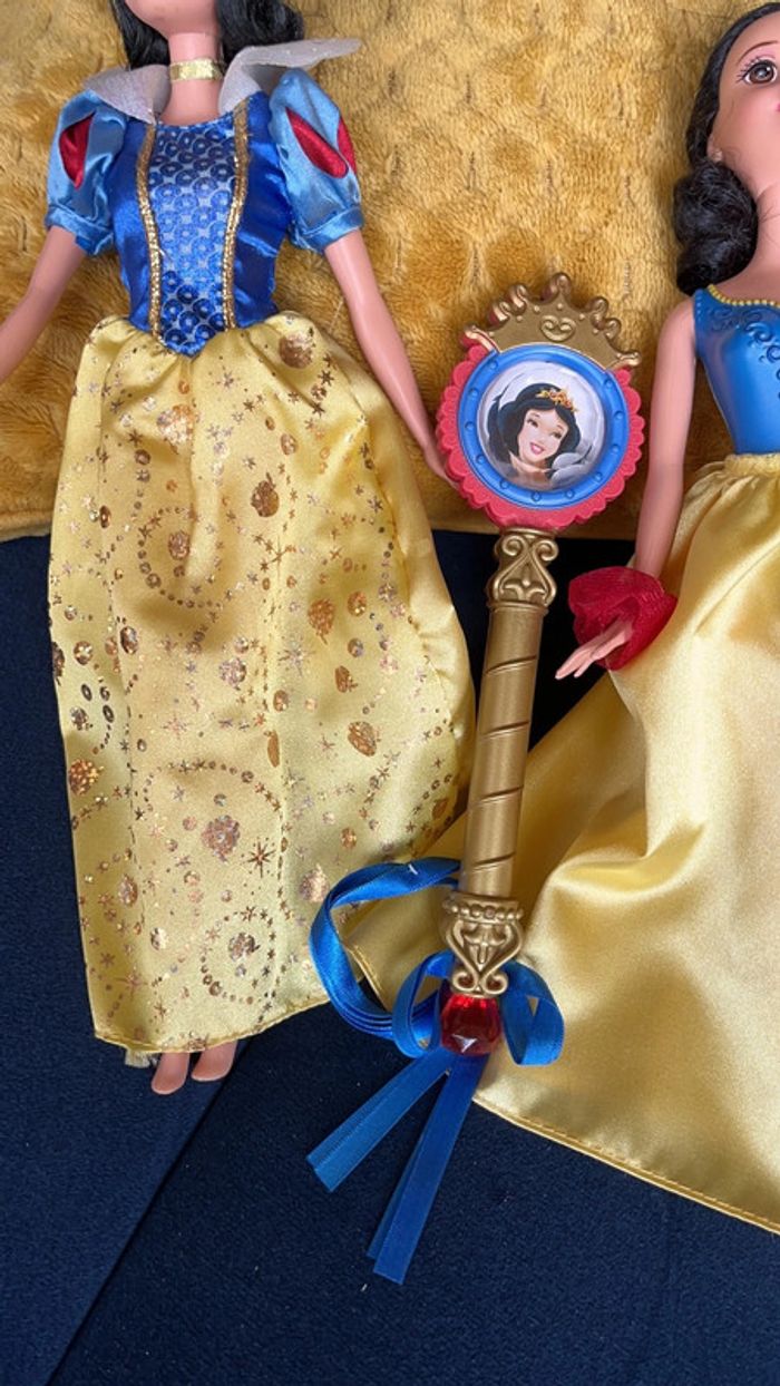 2 barbie blanche neige collector - photo numéro 4