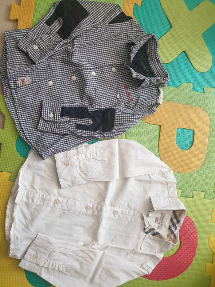 Lot 1 garcon 3 ans hiver 10 pièces chemises, t-shirts, gilet, veste - photo numéro 8