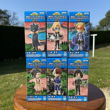 Lot de 6 figurines My Hero Academia WCF CHiBi Vol.2 Banpresto - 7cm