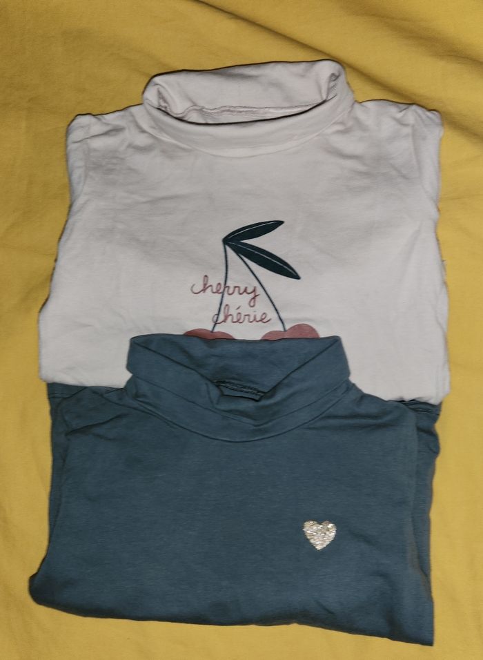 lot de pull enfant col roulé verbaudet