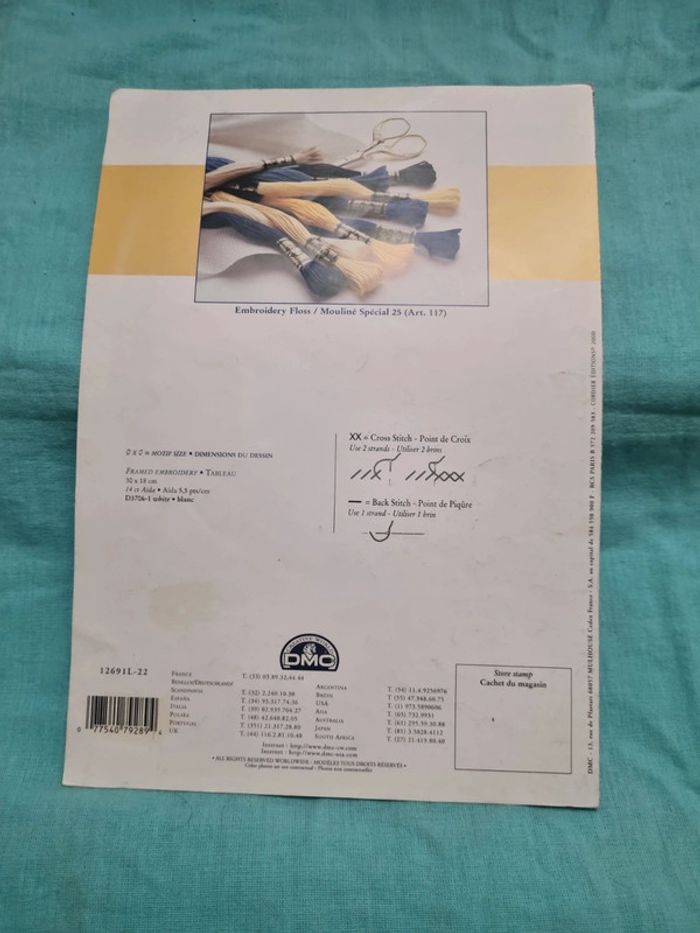 Broderie point de croix cuisine à l'ancienne - photo numéro 2